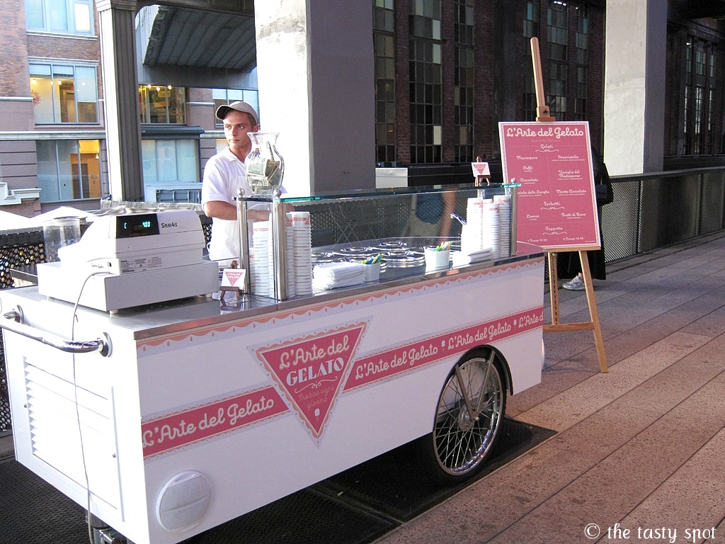 gelato stand